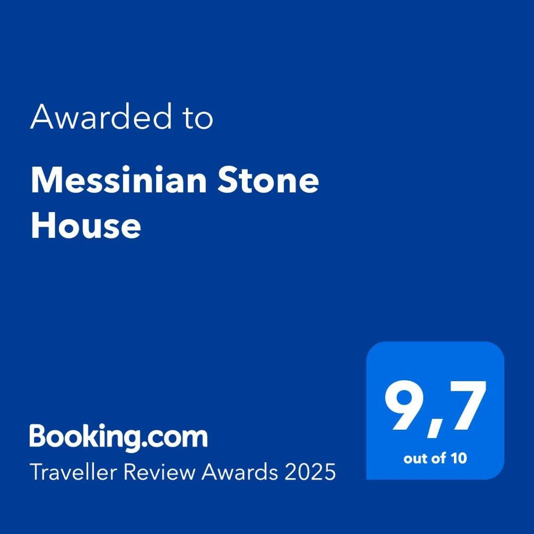 Messinian Stone House Villa Exterior photo